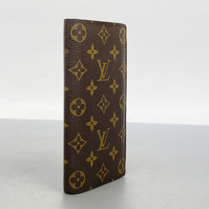 Louis Vuitton Monogram Portefeuille Brazza Long Wallet M66540 Brown
