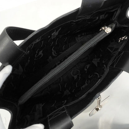 Salvatore Ferragamo Gancini Leather Tote Bag