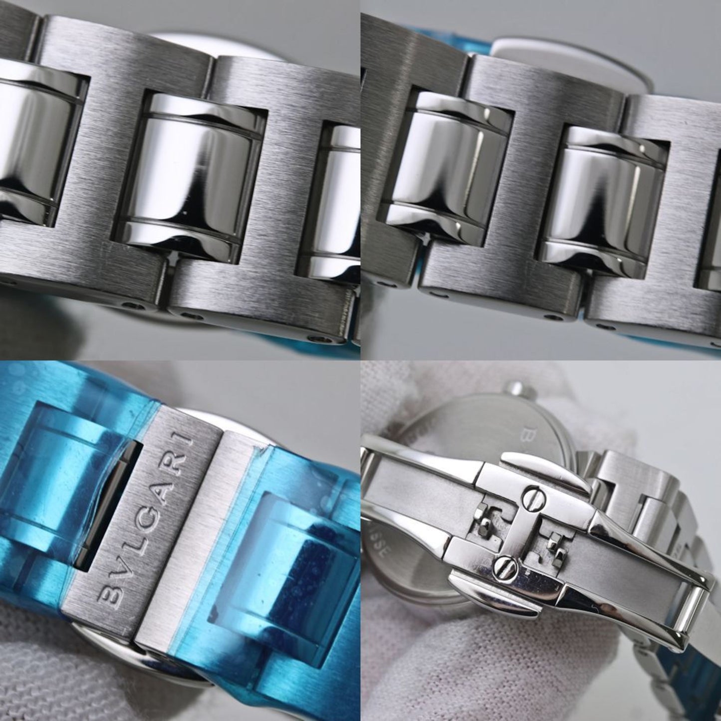 Bvlgari 12P Diamond Pink Shell Watch Bb23C2Ss 12Ja Bb23Ss Japan Exclusive