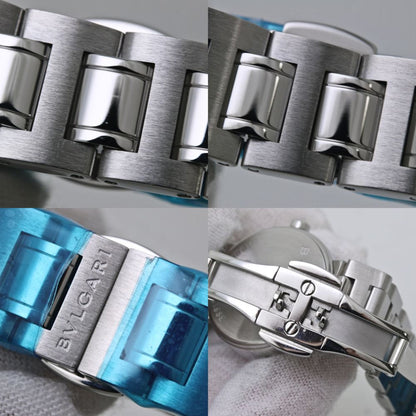 Bvlgari 12P Diamond Pink Shell Watch Bb23C2Ss 12Ja Bb23Ss Japan Exclusive