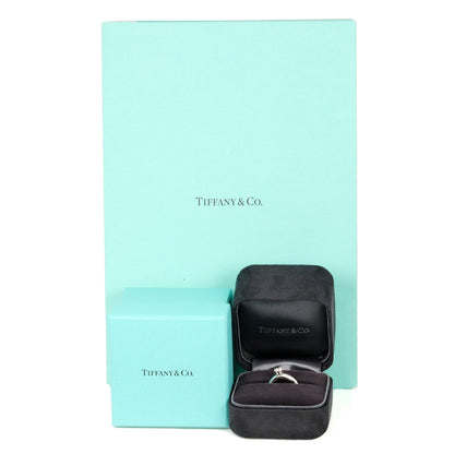 Tiffany & Co. Solitaire Size 7.5 Ring 0.53Ct Vs1/I/3Ex Pt950 Platinum Diamond
