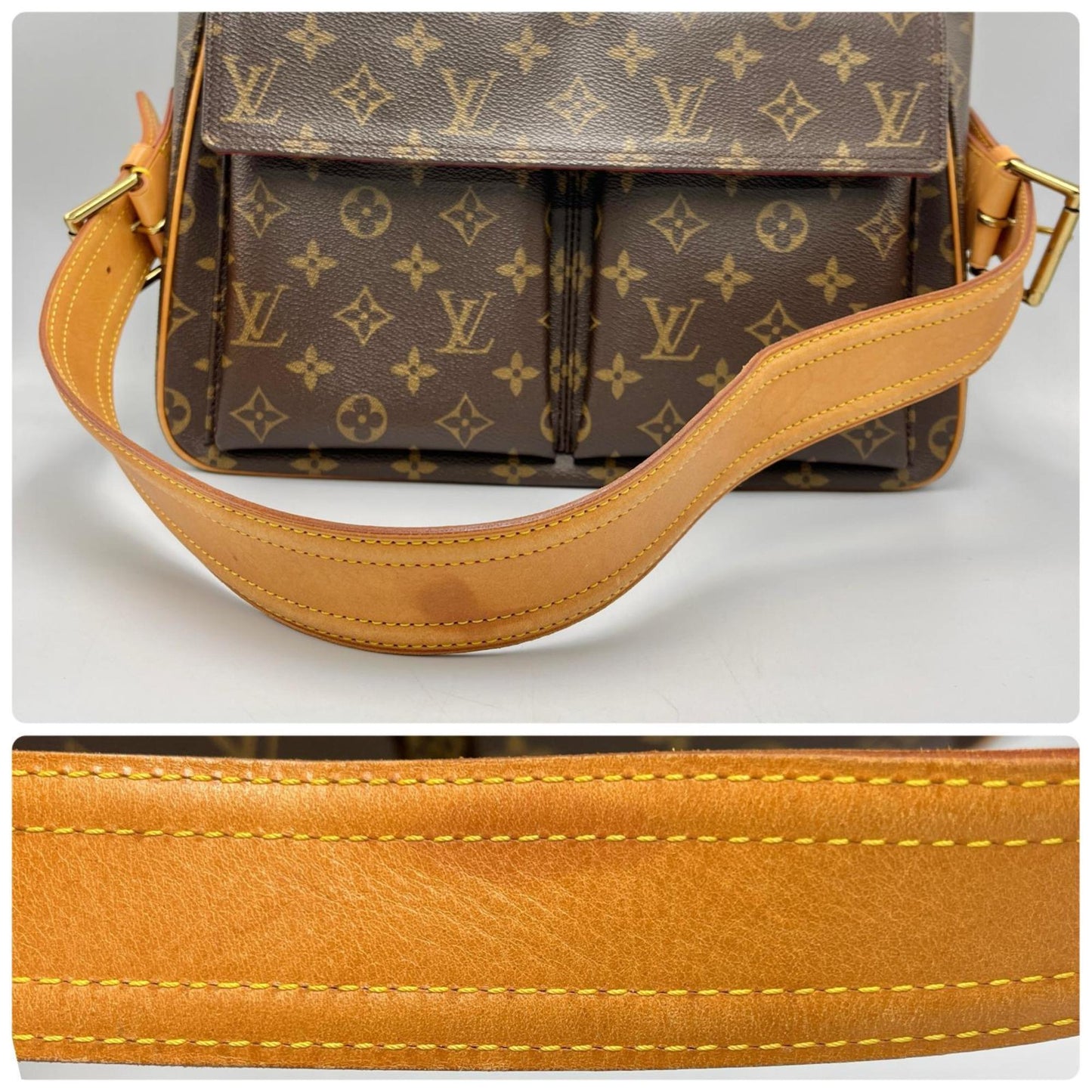 Louis Vuitton Viva Cite Gm One-Shoulder Bag M51163 Monogram Canvas