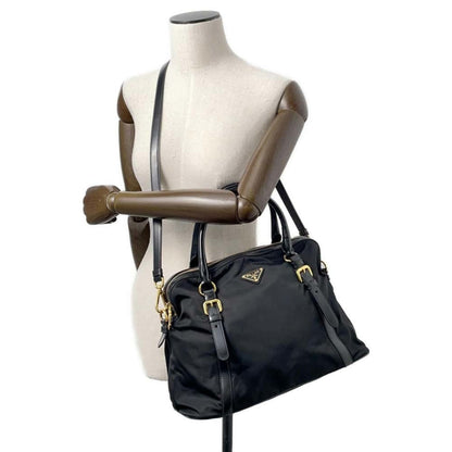 Prada Handbag Nylon 1Bb013 Prada 2Way Bag Black