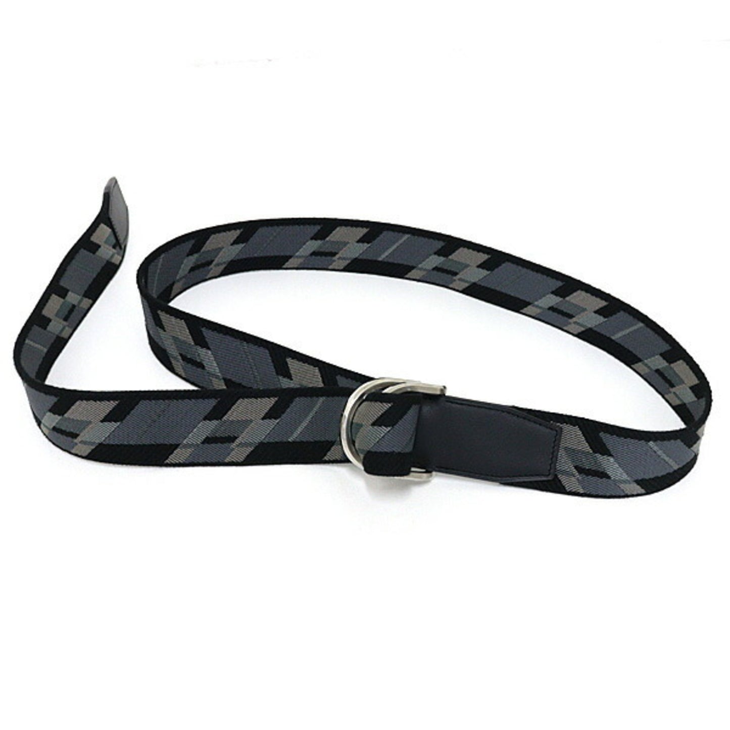 Hermes Herms Double D-Ring Canvas Belt