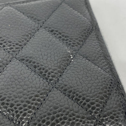Chanel Matelasse Caviar Leather Long Wallet