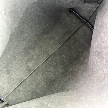 Ysl Yves Saint Laurent Saint Laurent Paris Paris Leather Shopping Tote Bag Gray