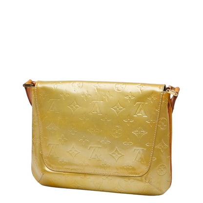 Louis Vuitton Monogram Vernis Thompson Street One-Shoulder Bag In Yellow