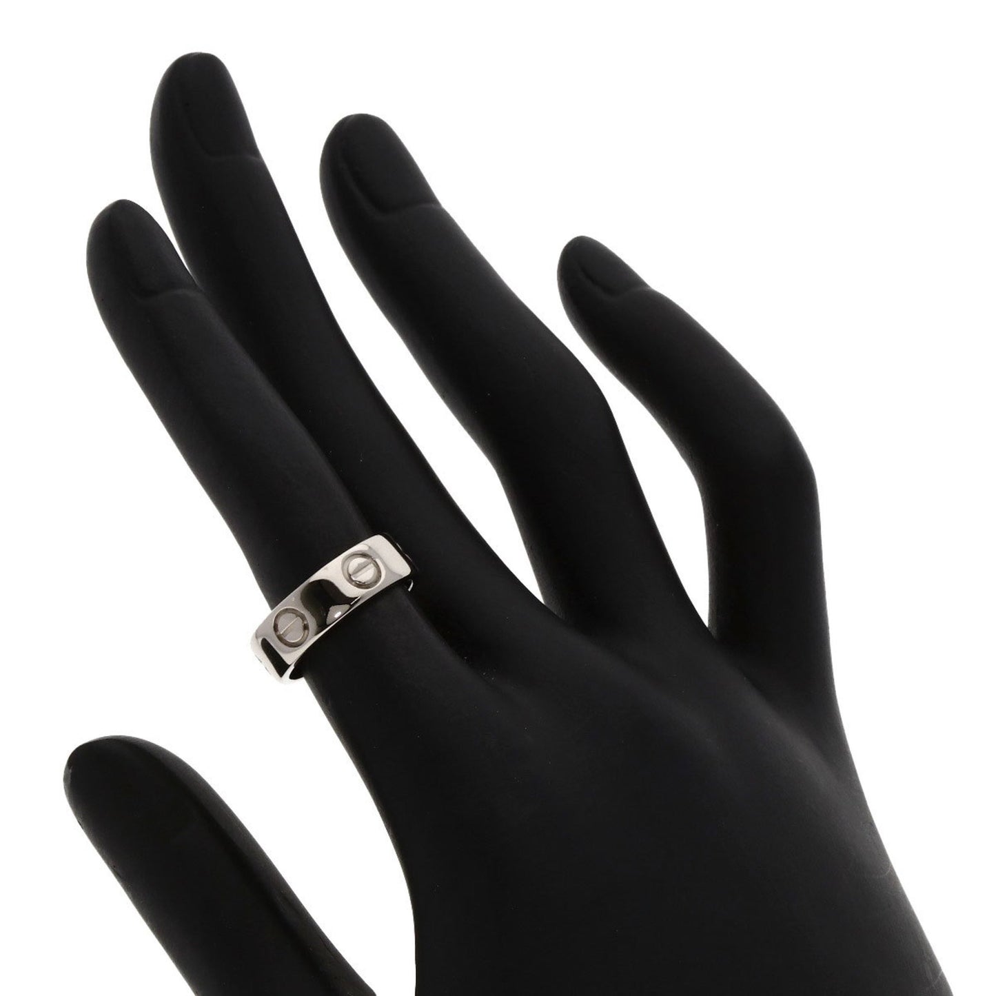 Cartier Love Ring #48 18K White Gold