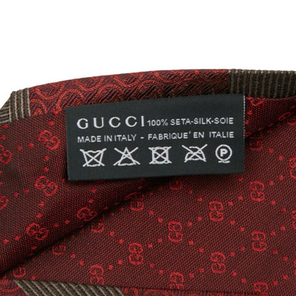 Gucci Interlocking Stripe Tie