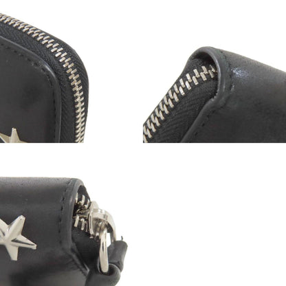 Jimmy Choo Studded Star Motif Bi-Fold Wallet Leather