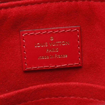 Louis Vuitton Bobur Damier Ebene Scarlet Handbag