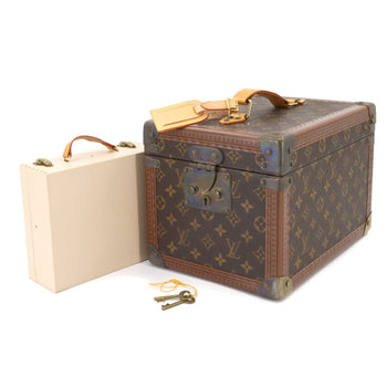 Louis Vuitton Monogram Boite Flacon Makeup Box Vanity Handbag Brown M21828