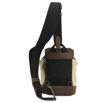 Coach Ch074 Padson Small Body Bag Canvas Leather