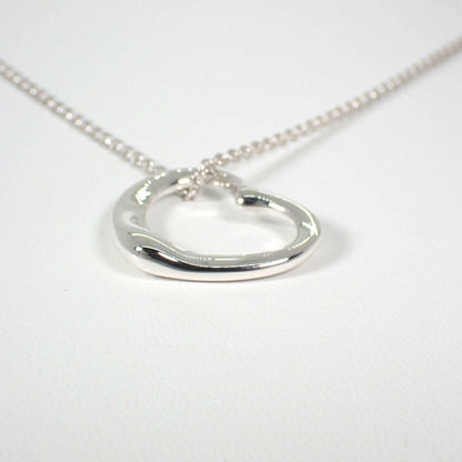 Tiffany 925 Heart Pendant Necklace