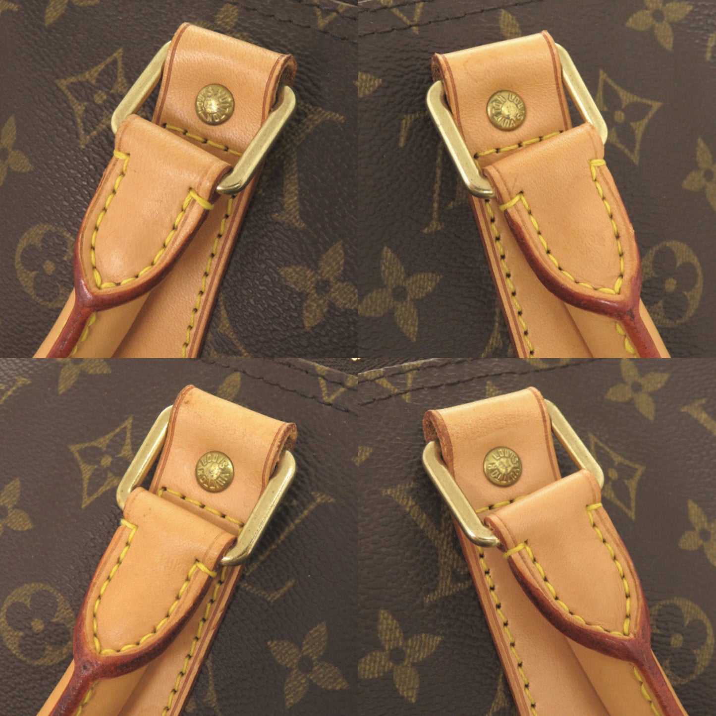 Louis Vuitton Keepall 55 Monogram M41424 Brown Boston Bag 0534 Louis Vuitton