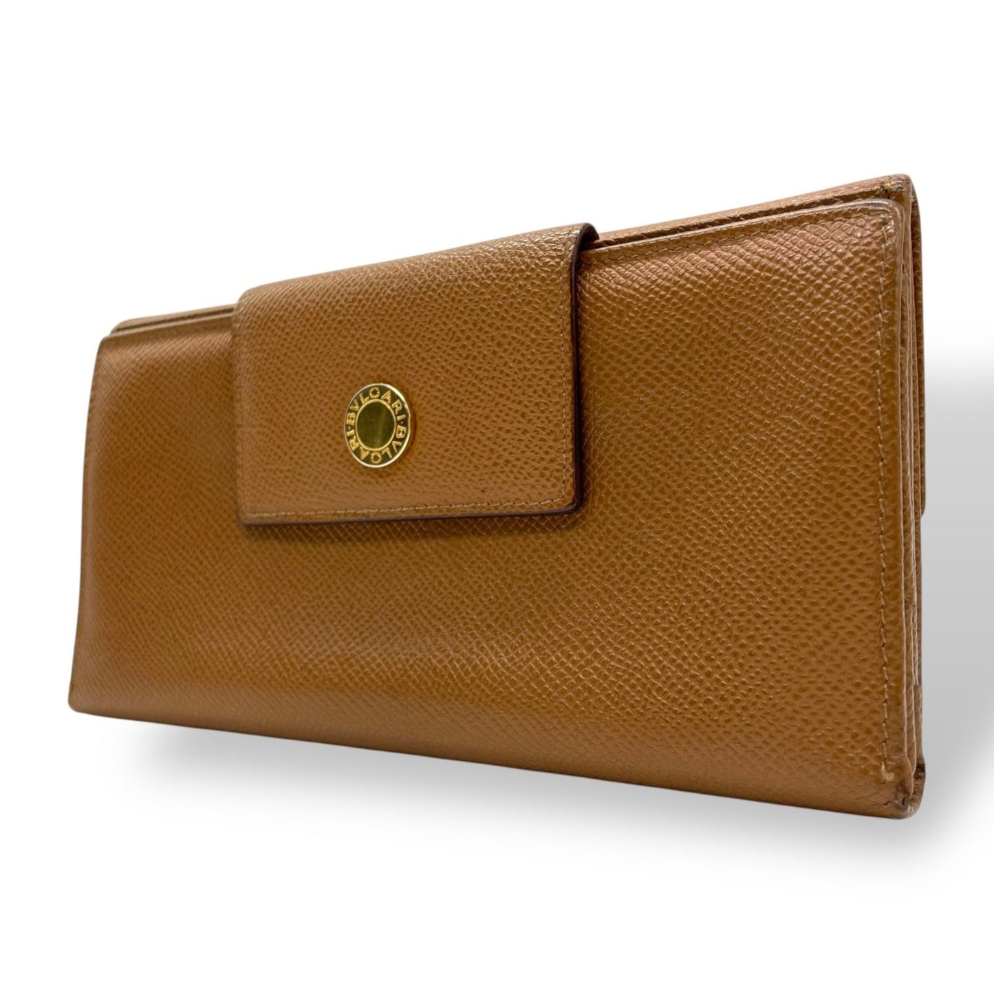Bvlgari Leather Long Wallet