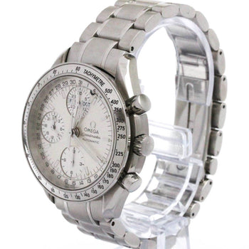 Omega Speedmaster Triple Date Steel Automatic Watch 3523.30 Polished