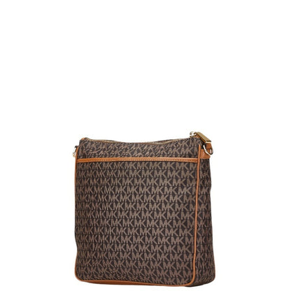 Michael Kors Signature Crossbody Shoulder Bag In Black
