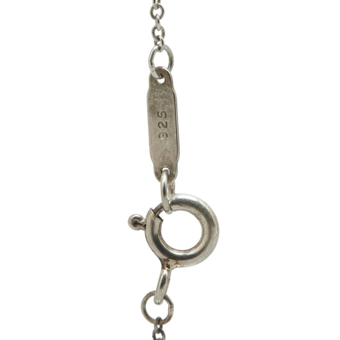 Tiffany & Co. Four-Leaf Clover Motif Necklace In 925 Silver