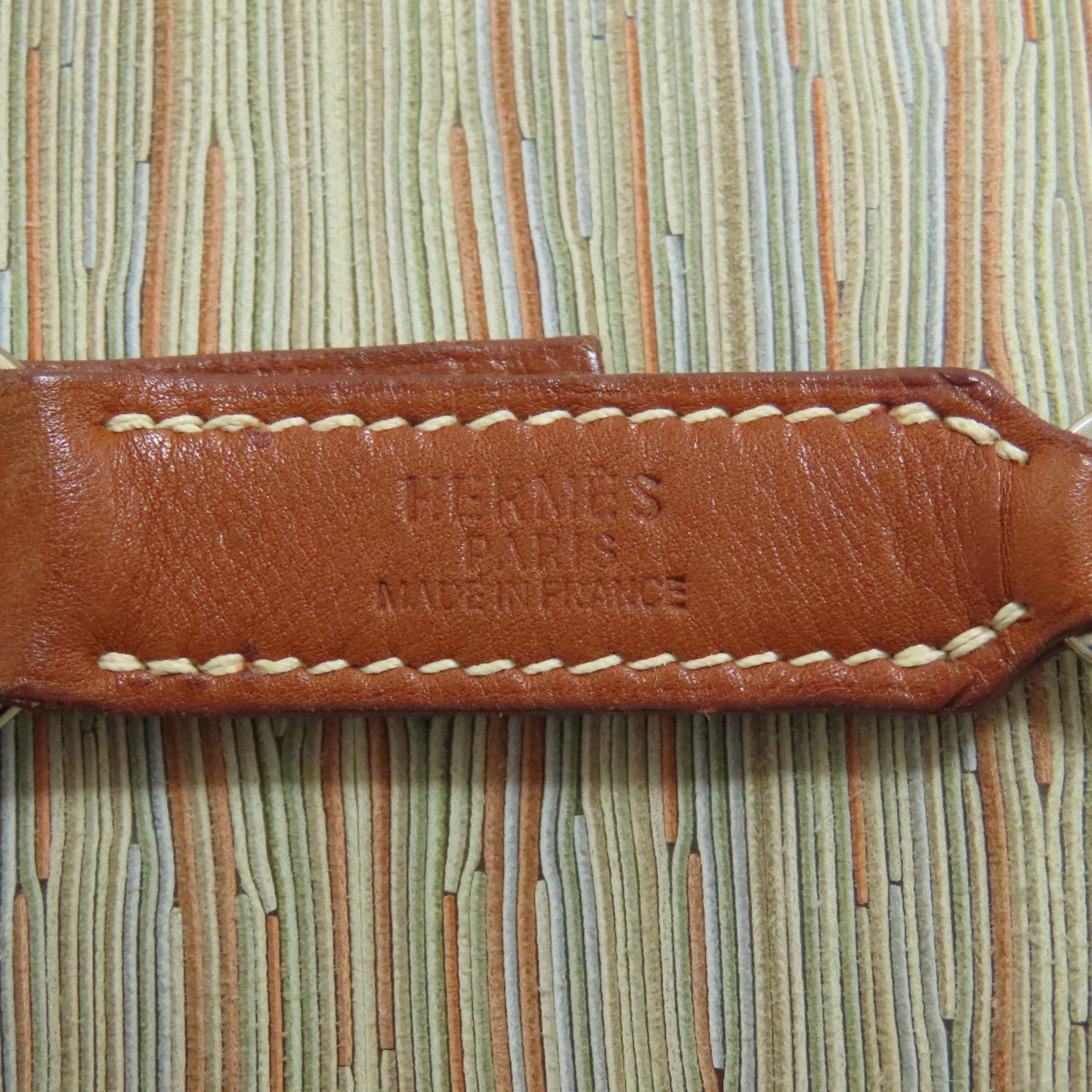 Hermes Herms Trim 35 Silver Hardware Shoulder Bag Vibrato