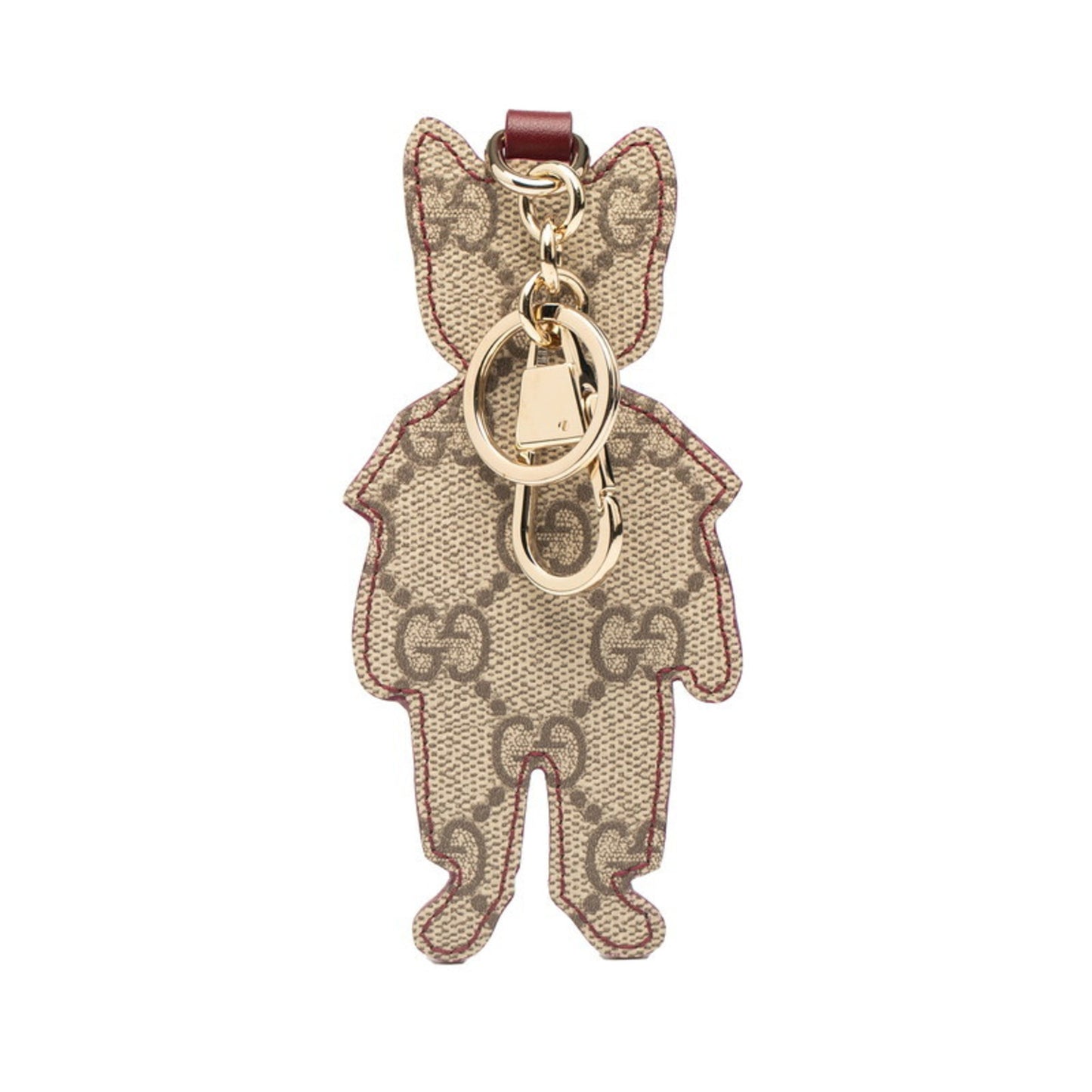 Gucci X Yuko Higuchi Japan-Exclusive Boris The Cat Keychain Charm In Beige