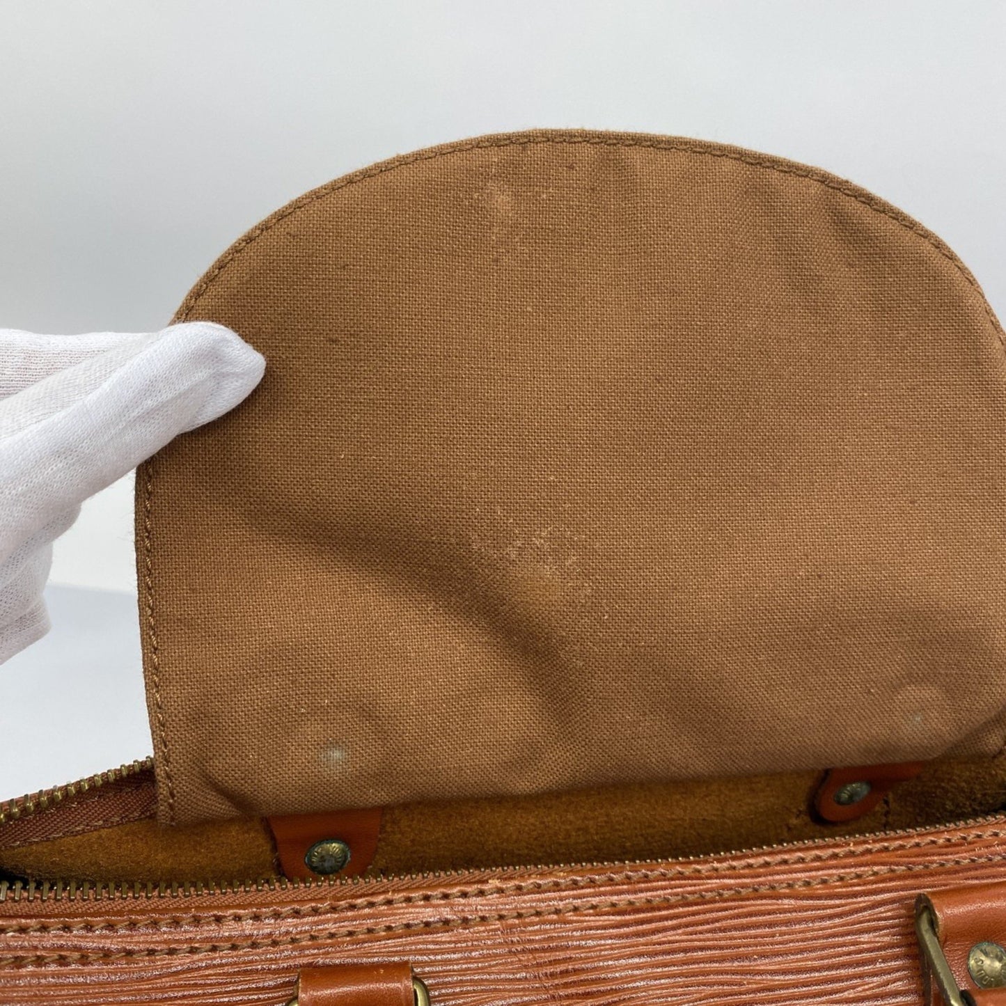 Louis Vuitton Epi Speedy 30 Handbag M43013 Kenya Brown