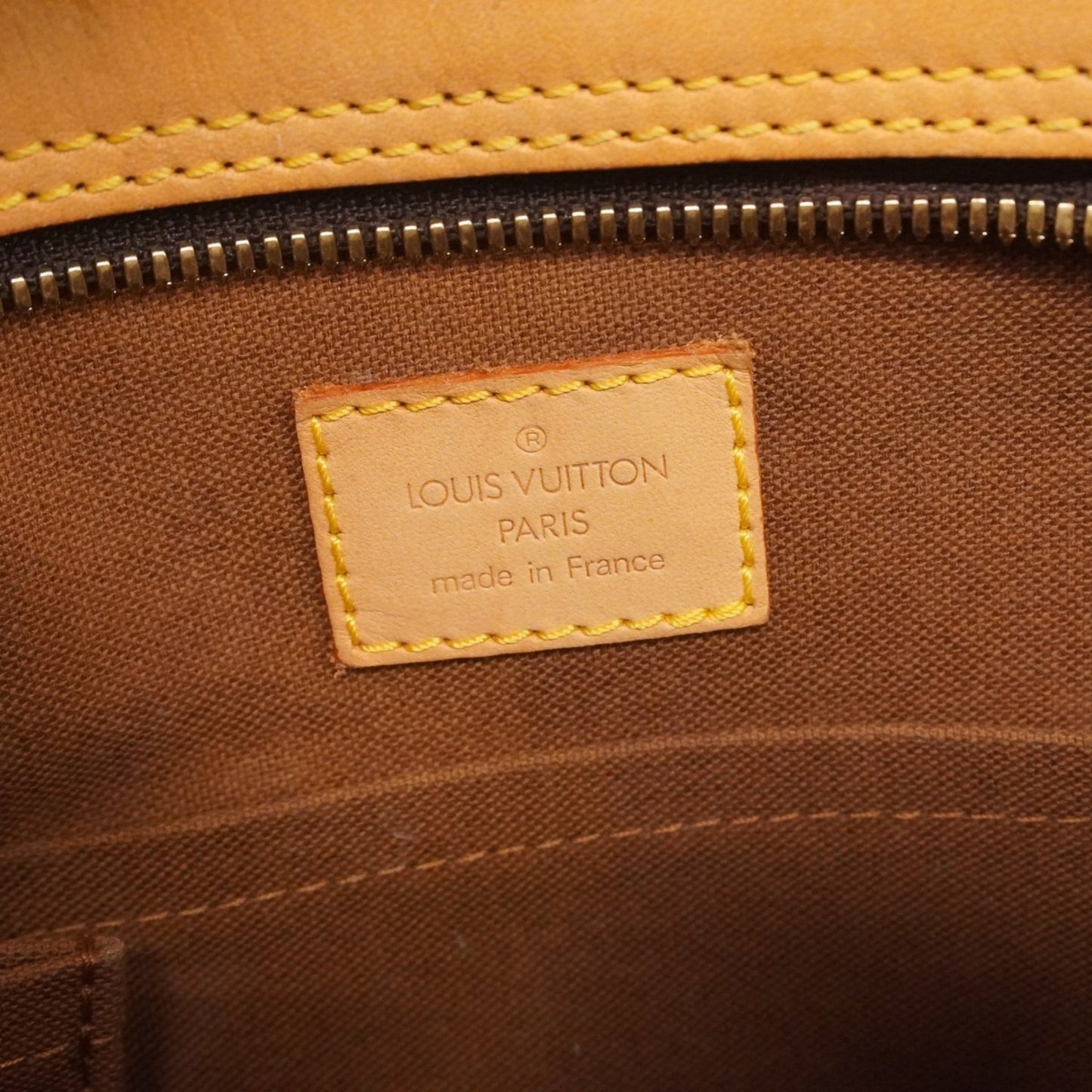 Louis Vuitton Monogram Saxophone Wash Shoulder Bag M92967 Brown