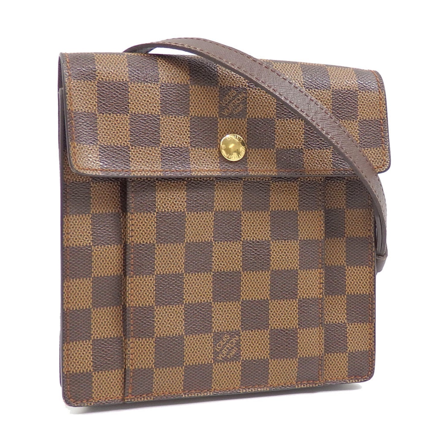 Louis Vuitton Damier Ebene Pimlico Shoulder Bag For Women
