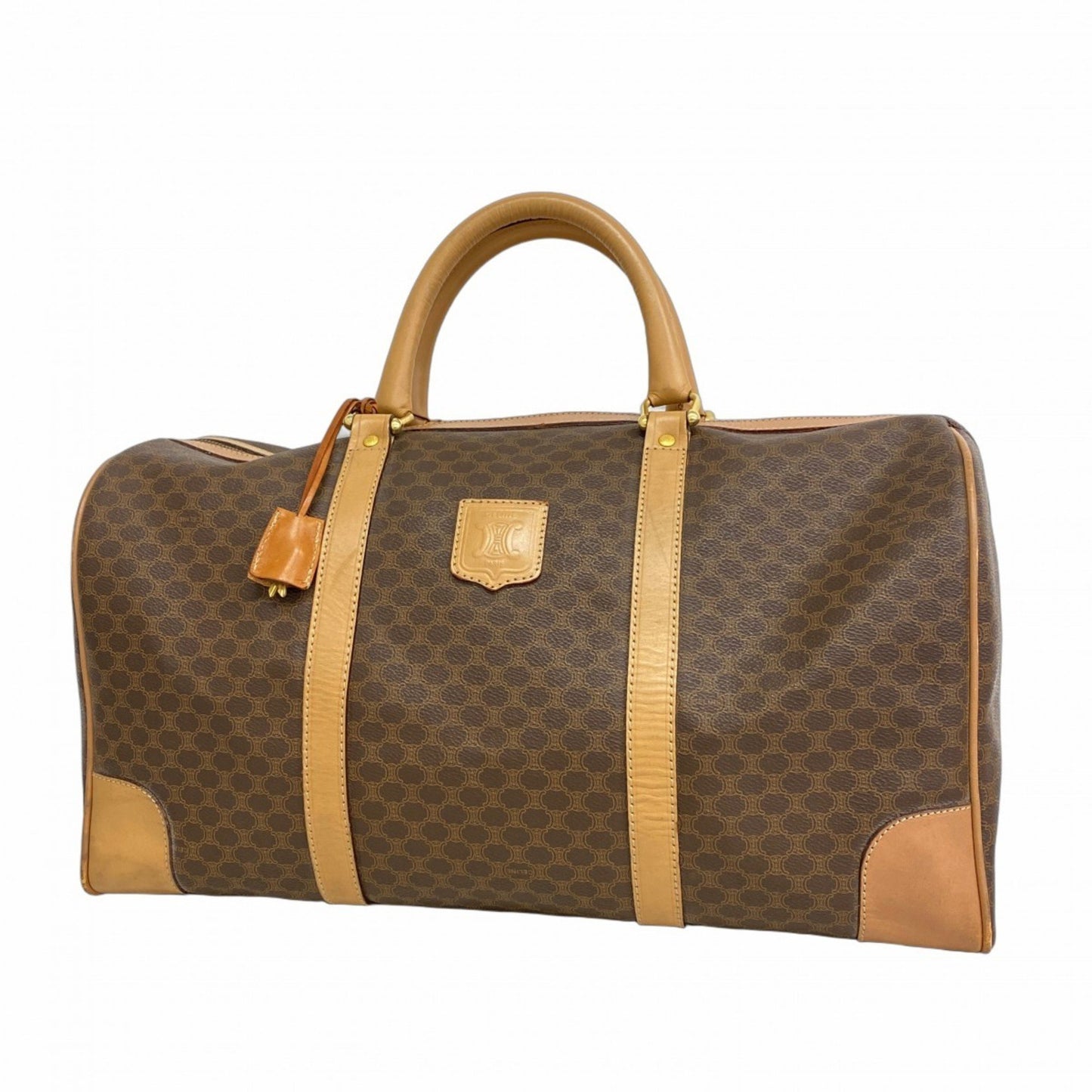Celine Boston Bag Macadam Brown
