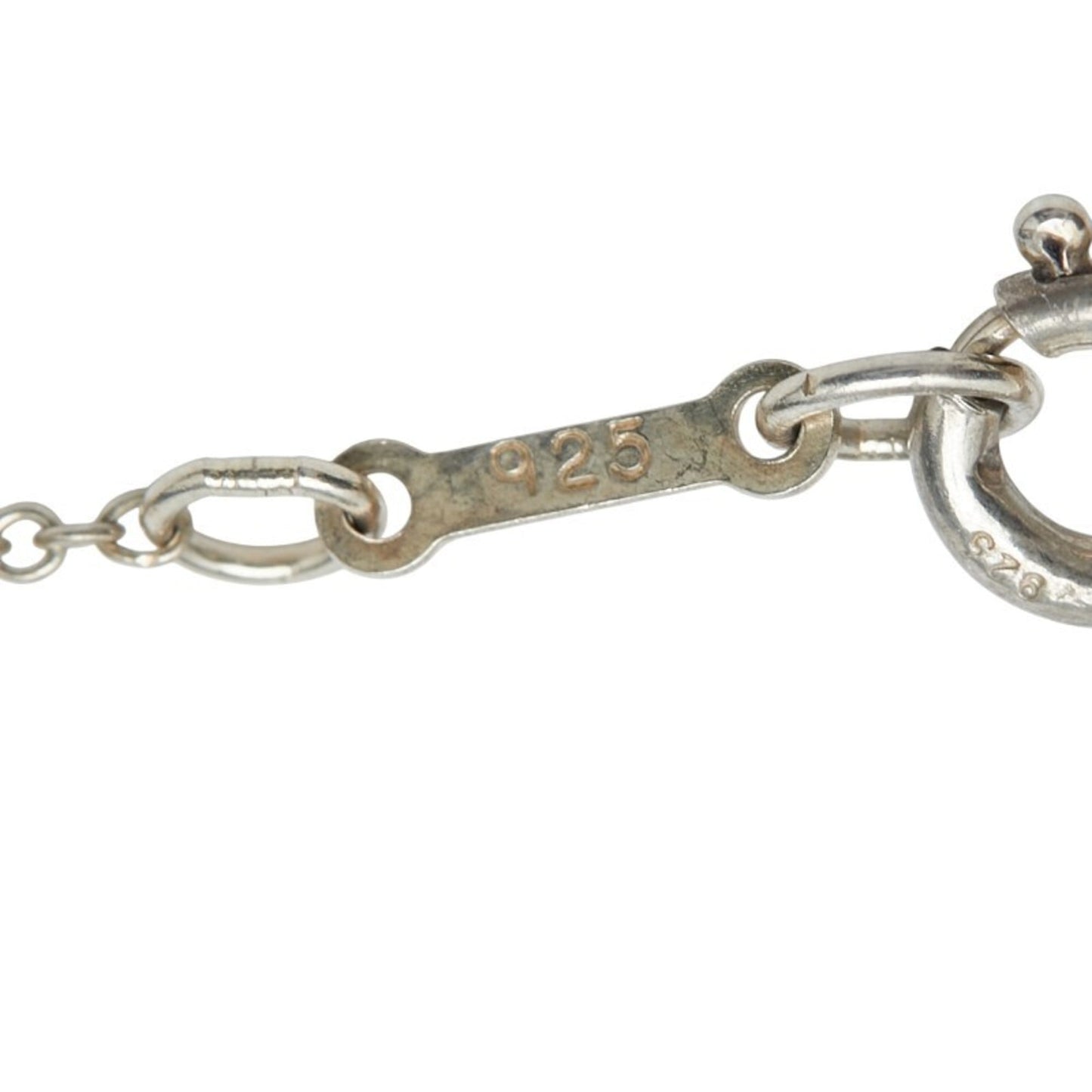 Tiffany & Co. Open Heart Necklace In 925 Sterling Silver