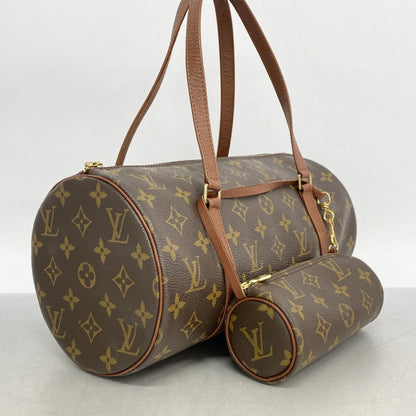 Louis Vuitton Monogram Papillon 30 Handbag M51385 Brown