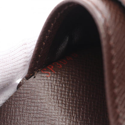 Louis Vuitton Louis Vuitton Portefeuille Elise W Wallet Coated Canvas Leather Damier