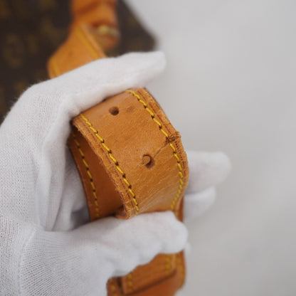 Louis Vuitton Monogram Keepall Bandouliere 60 Boston Bag M41412 Brown