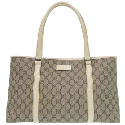 Gucci 114595 Pvc Beige Tote Bag 0451Gucci