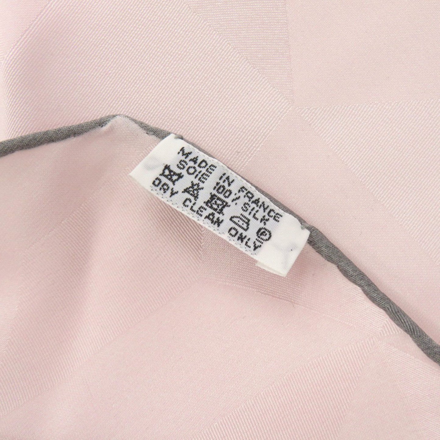 Hermes Losange Silk Pink Scarf Muffler 0083 Hermes