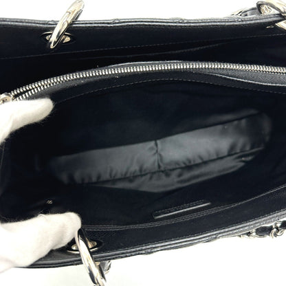 Chanel A50995 Cc Coco Mark Matelasse Gst Bag Chain Handbag Shoulder Tote Caviar Skin