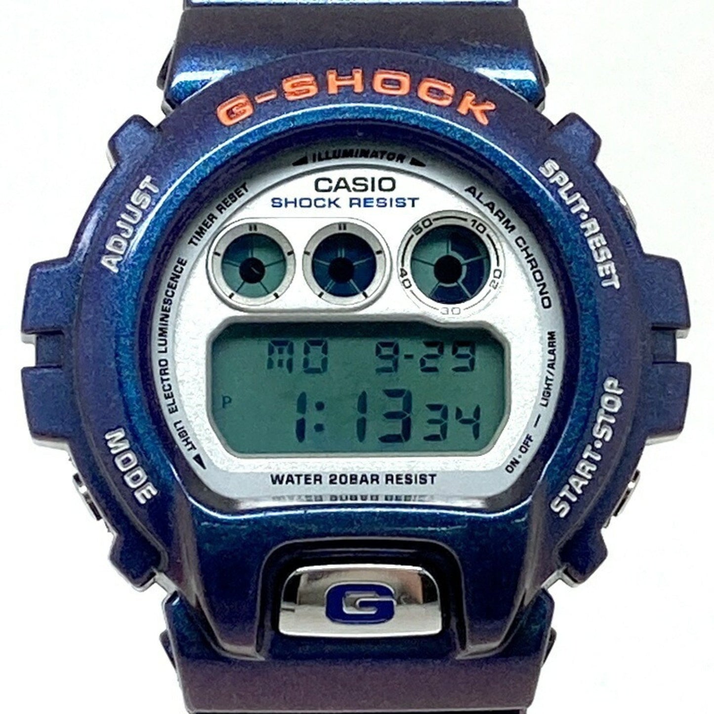G-Shock Casio Dw-6900Fl-6M Metallic-G Watch With Polarized Metallic Paint