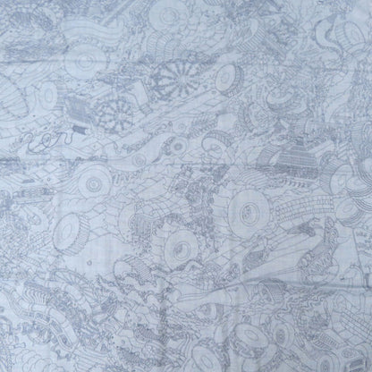 Unused Herms Carr H100 Les As Du Volant Scarf