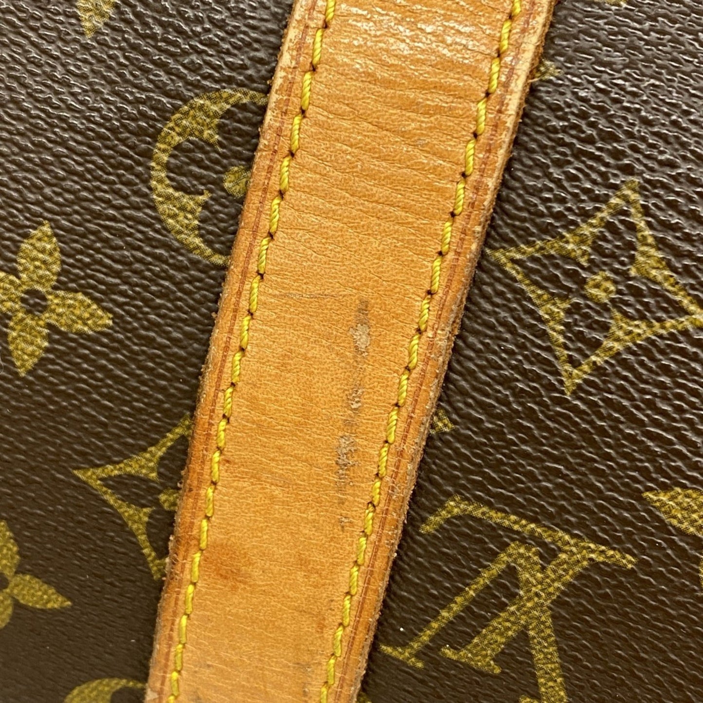 Louis Vuitton Monogram Keepall 50 Boston Bag M41426 Brown