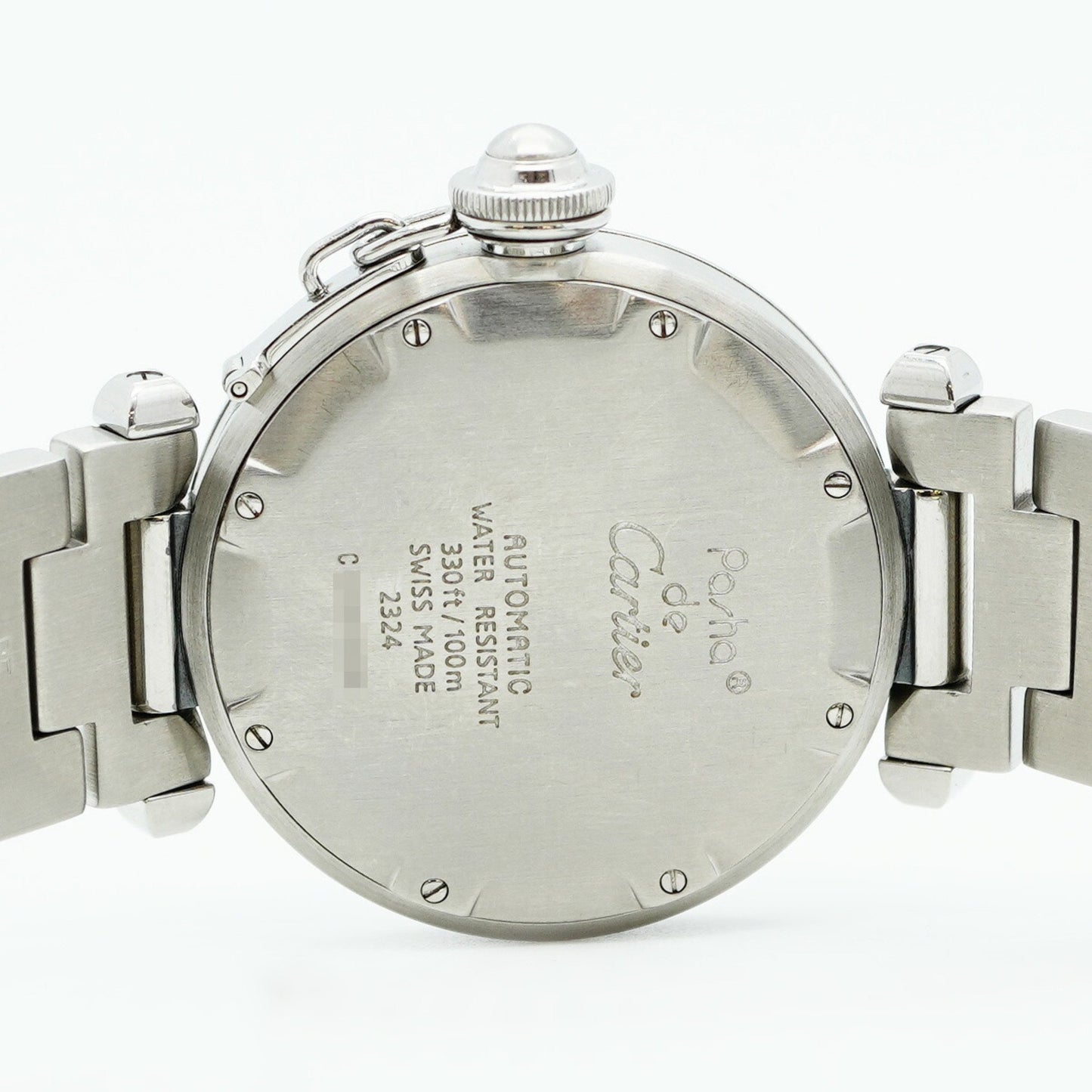 Cartier Pasha C W31023M7 Silver Dial