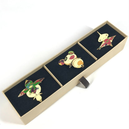 Louis Vuitton M92595 Takashi Murakami Panda Onion Head Flower Hat Man Hairpin 3-Piece Set