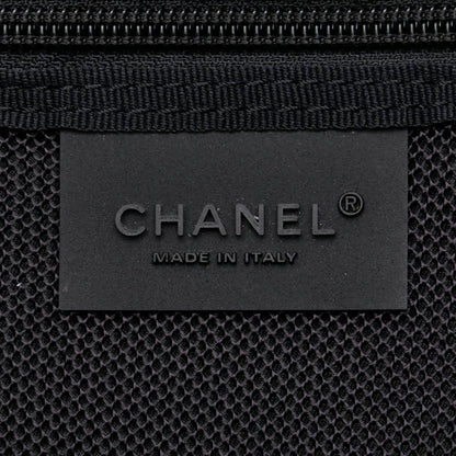 Chanel Sport Line Coco Mark Backpack In Black
