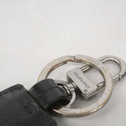 Louis Vuitton Monogram Eclipse Porte-Cls Cloche-Cls Keychain M63620 Black