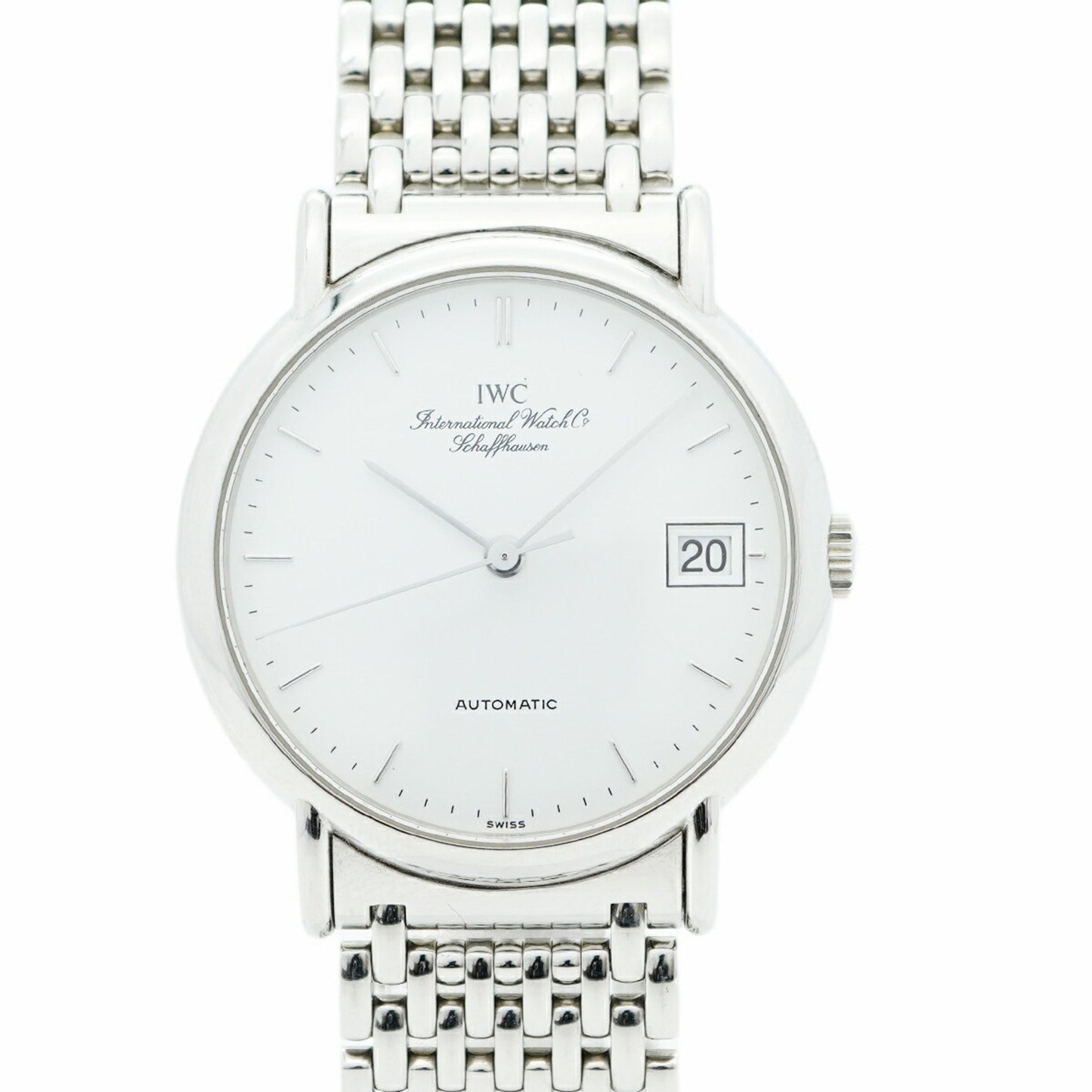 Iwc Schaffhausen Portofino Iw351318 White Dial