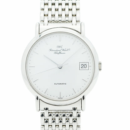 Iwc Schaffhausen Portofino Iw351318 White Dial