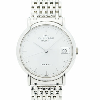 Iwc Schaffhausen Portofino Iw351318 White Dial