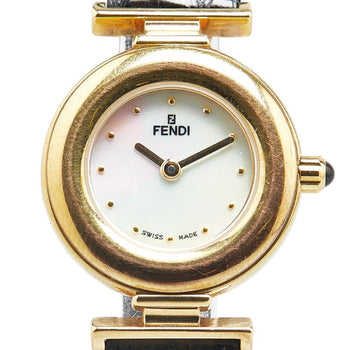 Fendi Belt (Non-Genuine) Watch 320L Quartz White Dial Stainless Steel
