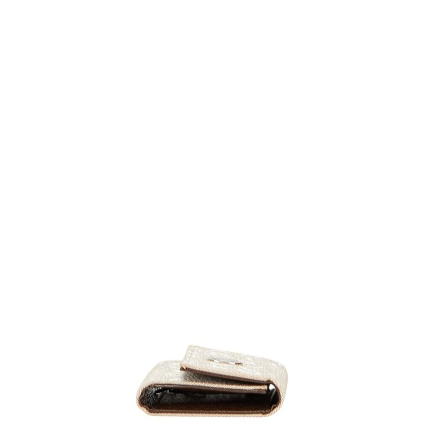 Bvlgari Logomania 6-Ring Key Case In Beige