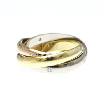 Cartier Trinity Ring 5P Diamond B4236400 Yellow Gold (18K)