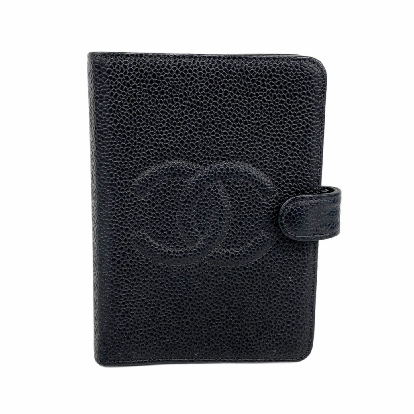Women's - Chanel Notebook Cover - Caviar Skin - Black